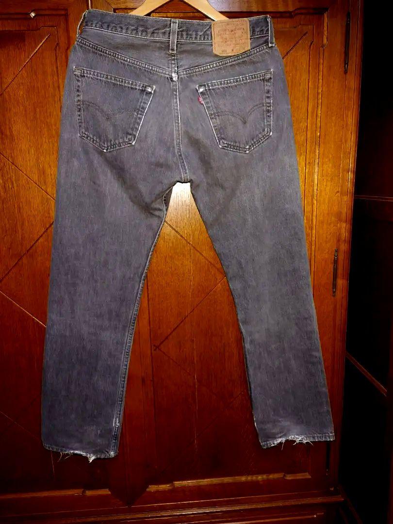 Levi's 501 ブラックデニム W32 L30 リーバイス 501 ブラックデニム アメリカ製 W32 L30 90s 美品