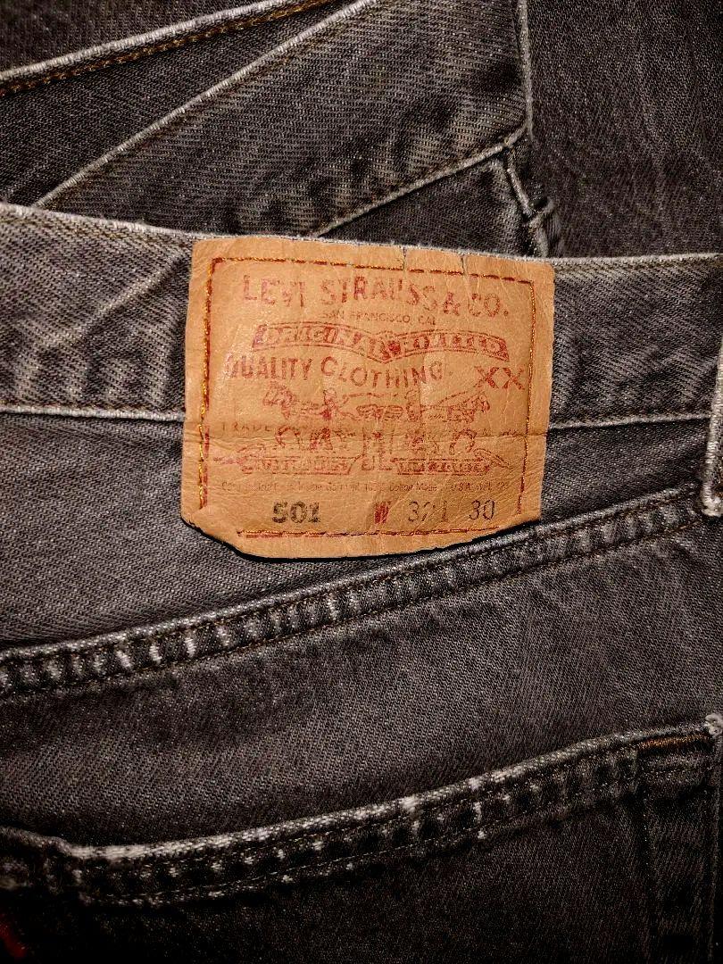 リーバイス 501 ブラックデニム アメリカ製 W32 L30 90s 美品