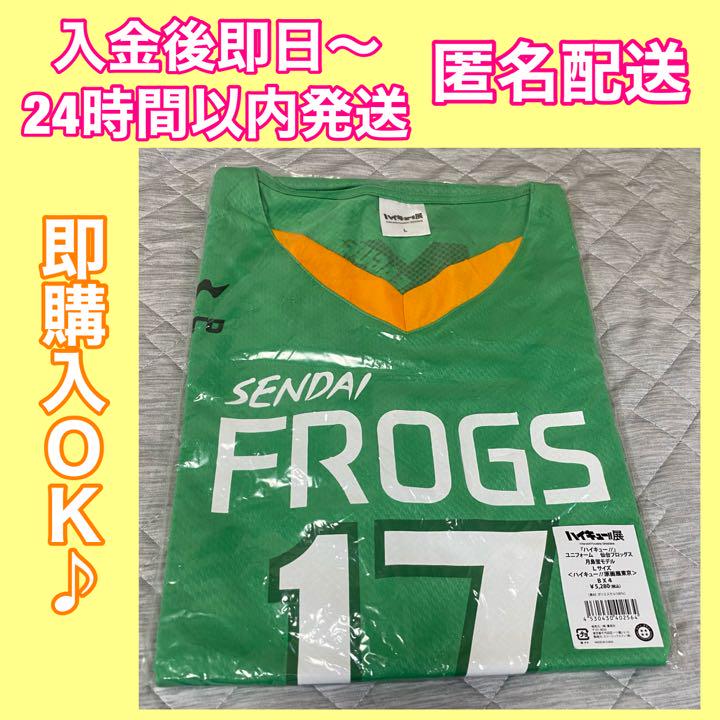 ハイキュー 月島蛍モデル ユニフォーム L 仙台フロッグス Tシャツ 烏野 驚きの値段で ハイキュー 月島蛍モデル ユニフォーム L 仙台フロッグス Tシャツ 烏野 驚きの値段で