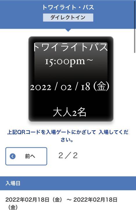 豪華ラッピング無料 2 18 金 トワイライトパス Usj 遊園地 テーマパーク