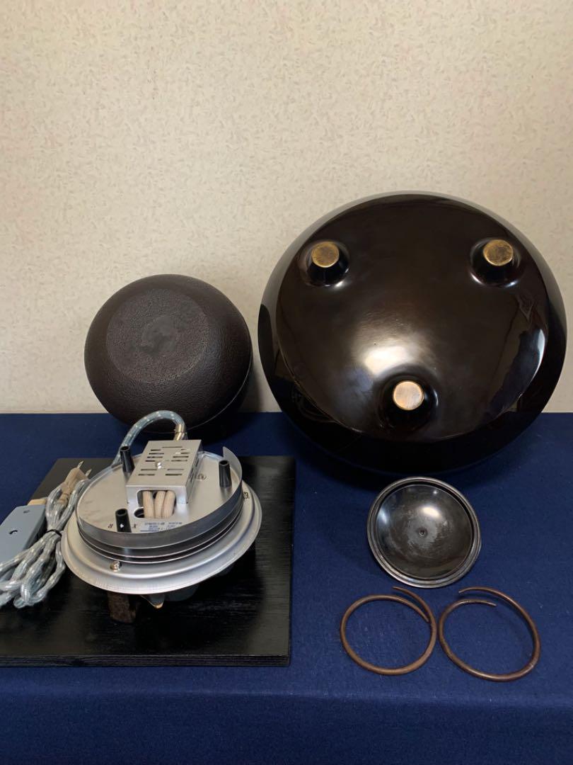 風炉釜-茶釜 万代屋釜 野々田電熱器 茶道具セット yP8cv-m78697925640 電熱器 唐銅面取風炉 正規品安い
