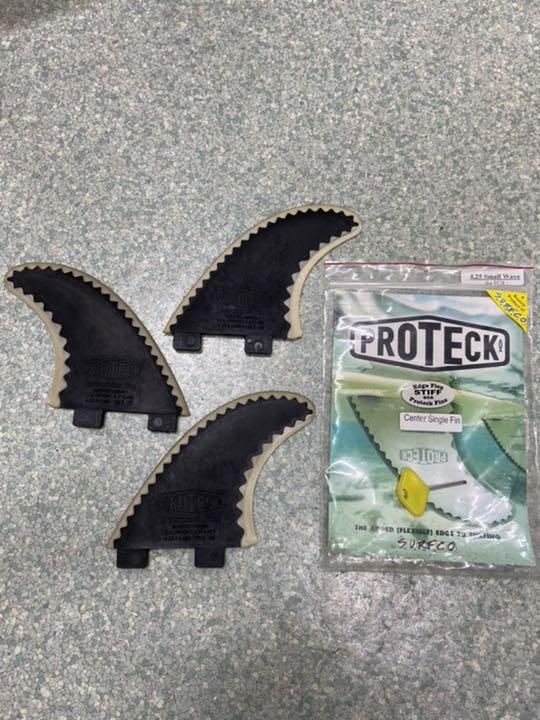 PROTECK プロテックフィン FCS スモールサイズ 3枚セット 中古美品