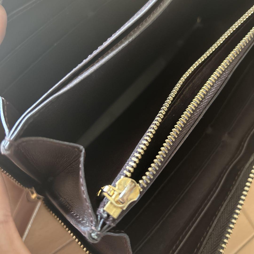 Louis Vuitton ブラック長財布