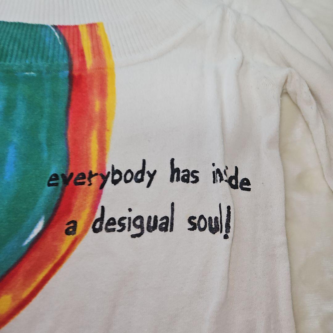 【人気⭐Desigual】白 模様 緑 赤 ニット セーター サイズM 【人気⭐Desigual】白 模様 緑 赤 ニット セーター サイズM