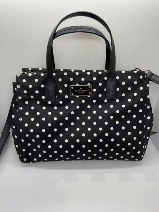 美品　ケイトスペードニューヨーク　水玉　ドット　2way ショルダーハンドバッグ