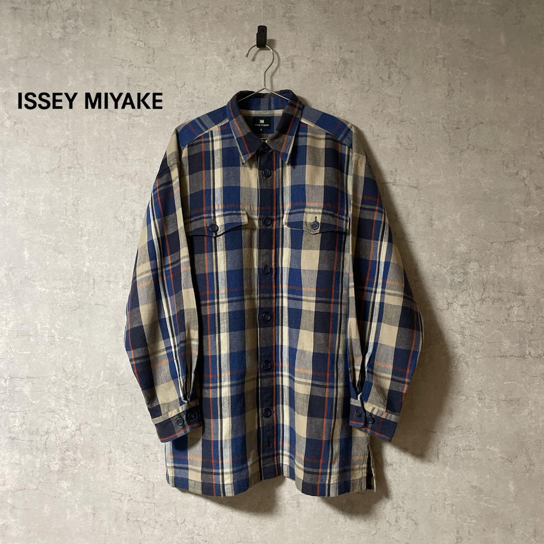 ISSEY MIYAKE イッセイミヤケ 90s ビンテージ チェックシャツ