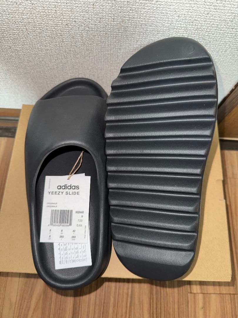 adidas Yeezy Slide Onyx 26.5cm ブラック