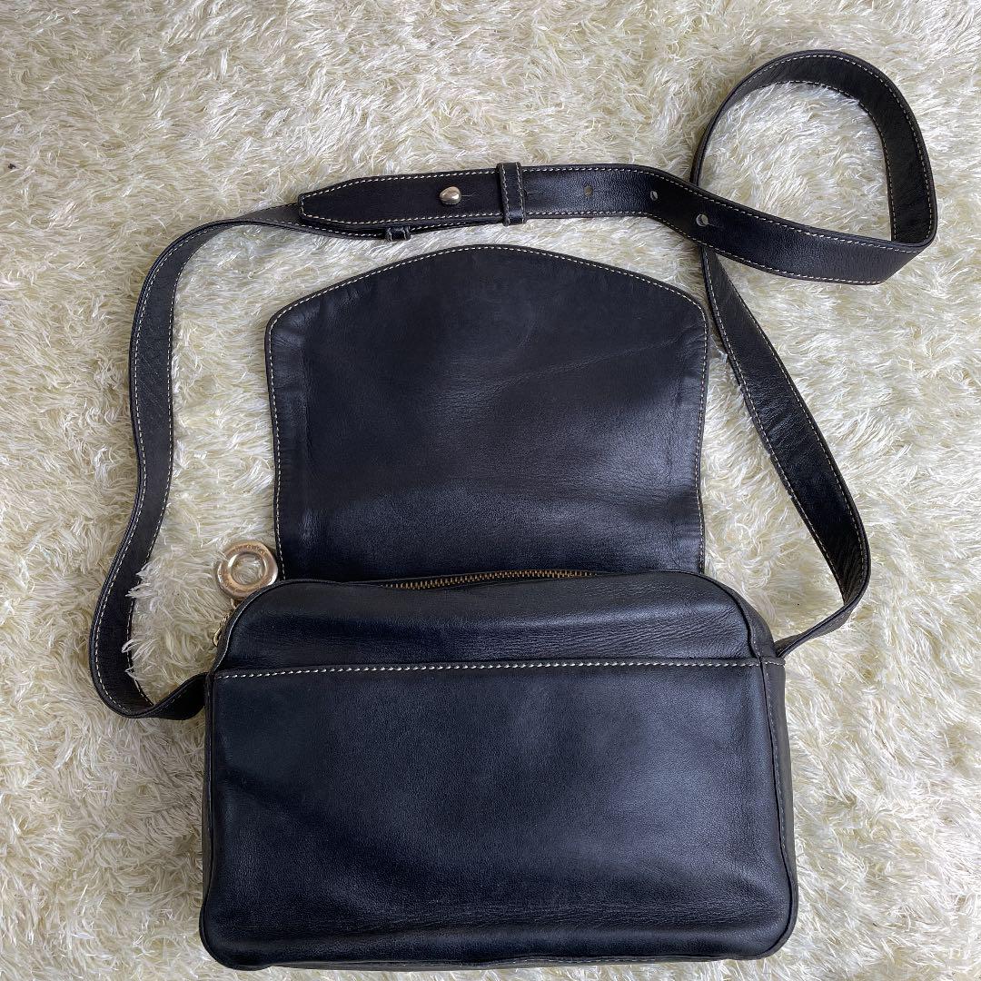 人気SALE豊富な 希少 サークルロゴ ステッチ レザーショルダー mI5UE-m78704221917 CELINE オールドセリーヌ 安い