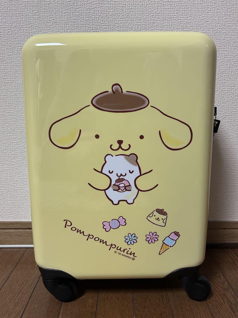 未使用】ポムポムプリン初代キャリーケース・キャリーバック