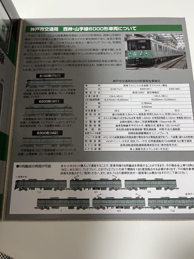 TOMYTEC神戸市営地下鉄 6000形3両セット