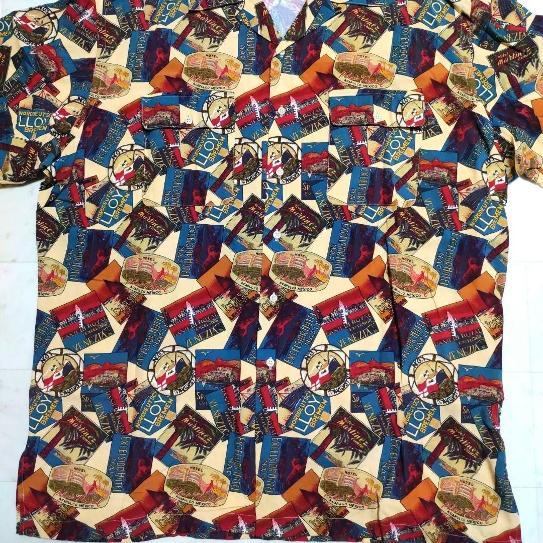 POLO by RALPH LAUREN ベネチア 総柄 半袖 シャツ