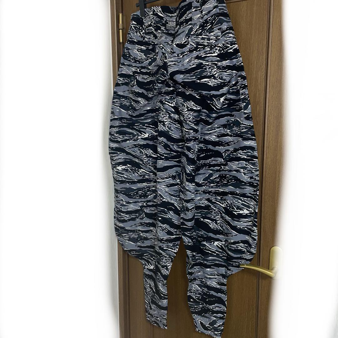 【新品未使用】寅壱 迷彩柄 ニッカ 超超ロング 作業ズボン 鳶服 トライチ