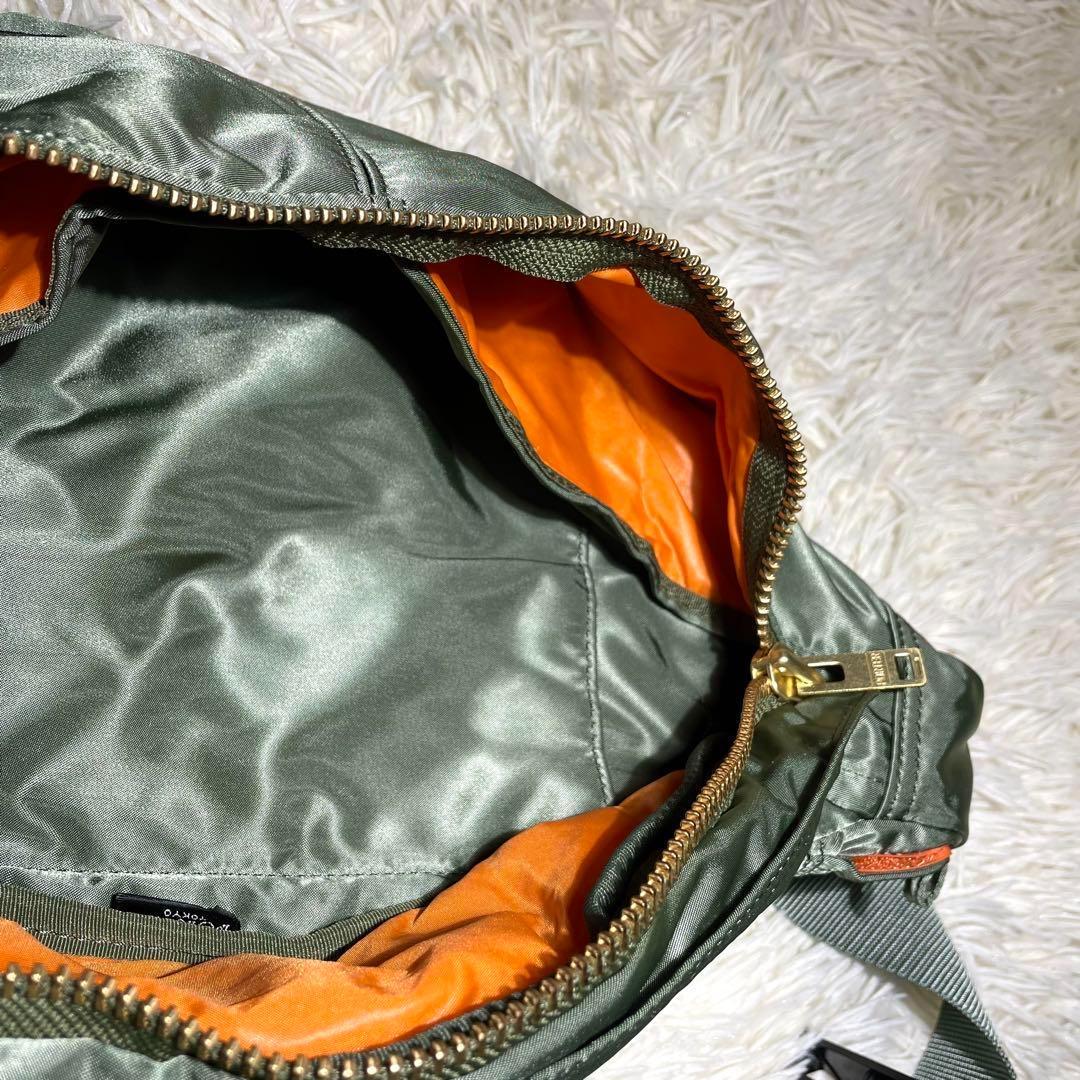 【極美品】 PORTER ポーター タンカー ウエストバッグ セージグリーン 2