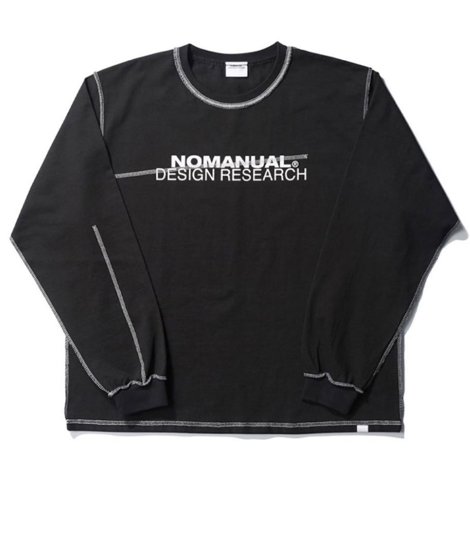 NoManual ノーマニュアル ロンT Tシャツ 長袖 ジョンウ