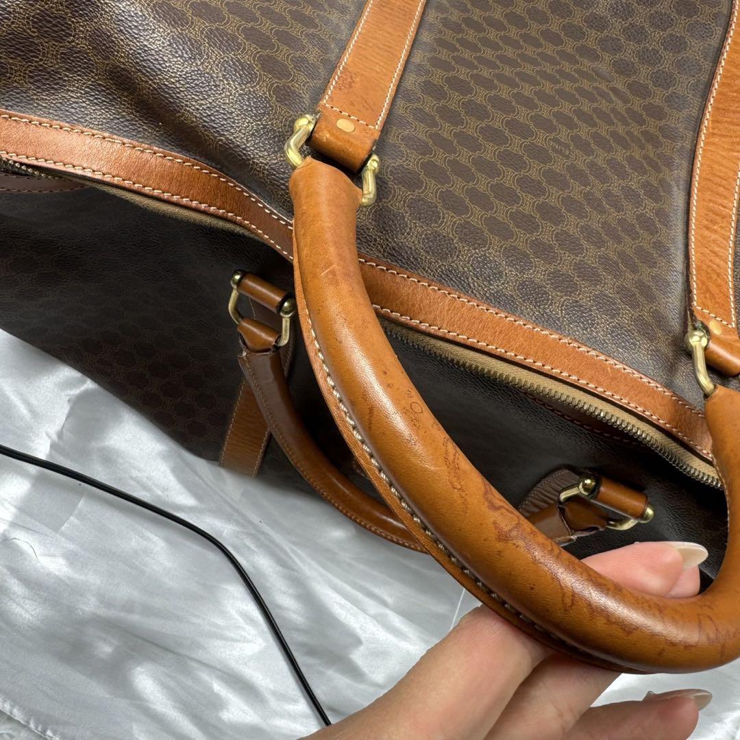 CELINE セリーヌ マカダム柄 ボストンバック 旅行