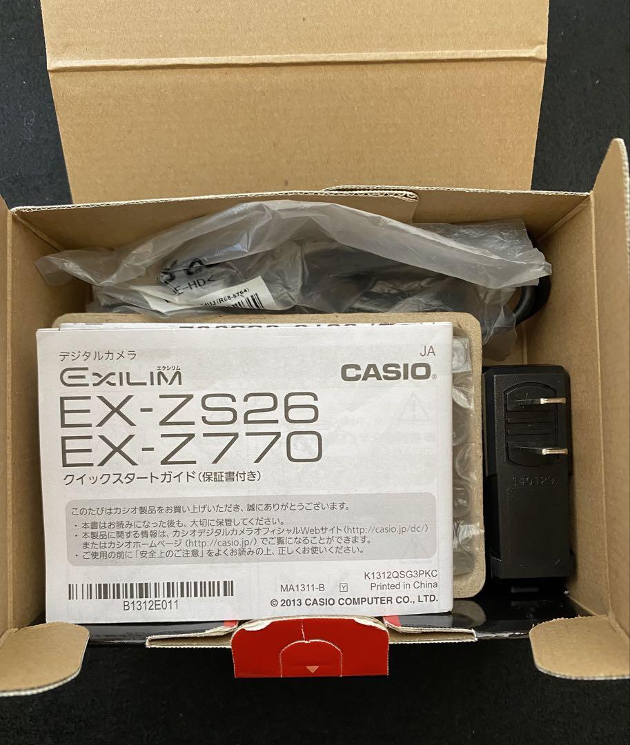 デジカメ　CASIO　EXILIM　EX-ZS26
