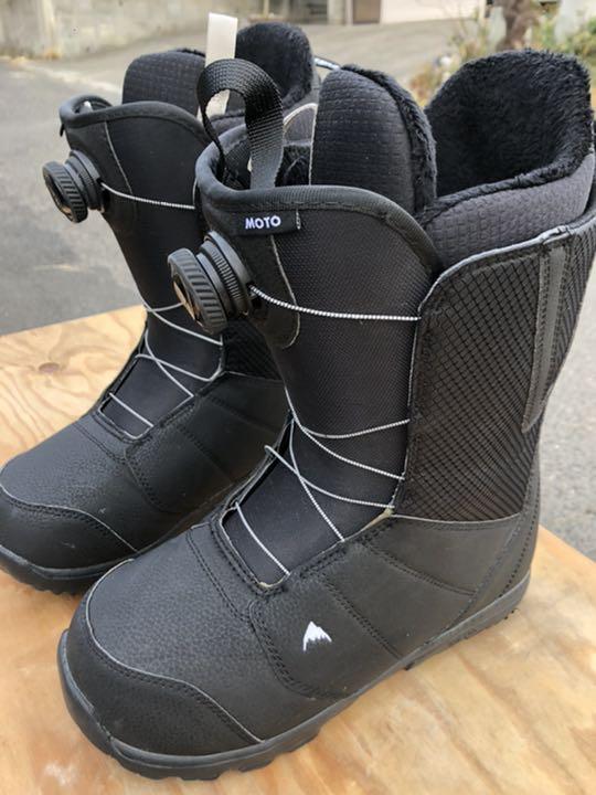 美品】BURTON MOTO BOA WIDE スノーボードブーツ ブラック