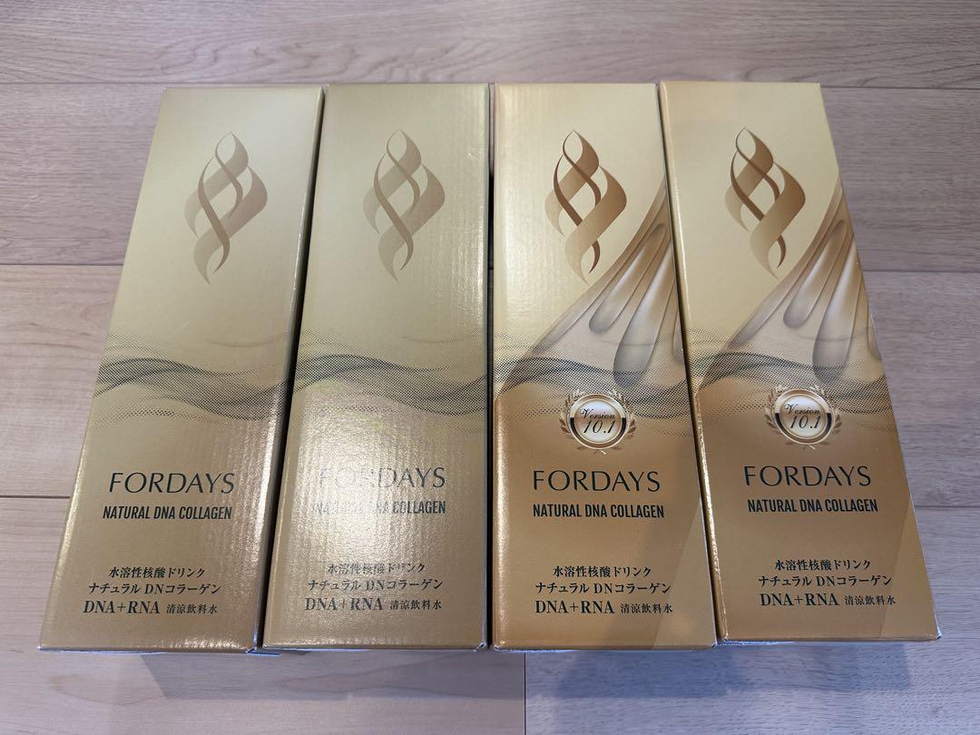 【新品未開封】FORDAYS 核酸ドリンク ナチュラルDNAコラーゲン4本セット
