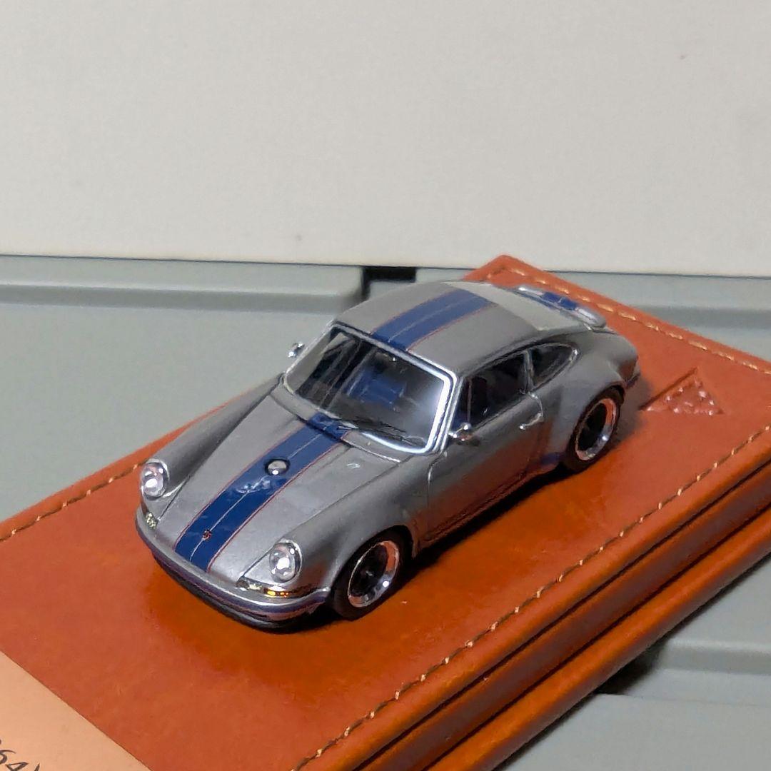 お見舞い Titan64 ポルシェSinger911 make up 1/64 4個セット ミニカー