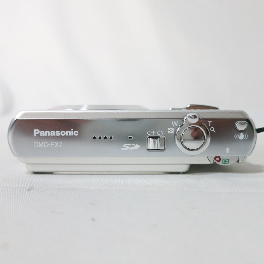 Panasonic LUMIX DMC-FX-07 シルバー (動作確認済)