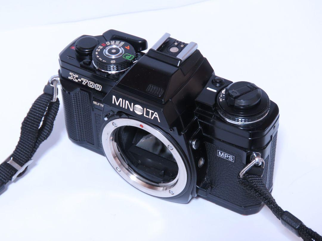 限定価格 MINOLTA X-700 ＋ 純正ストラップ、電池ホルダー