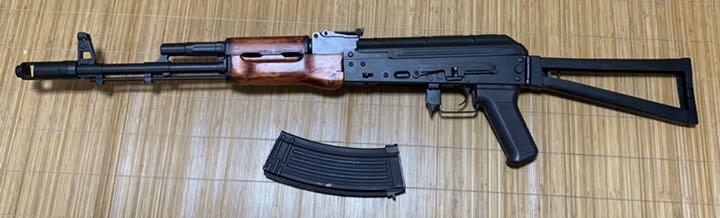 APS AK47 リアルウッドフルメタル電動ブローバックガン