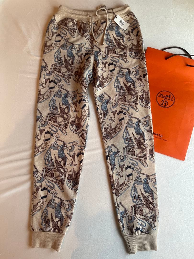 エルメス Zouaveset Dragons Finesse スウェットパンツM HERMES