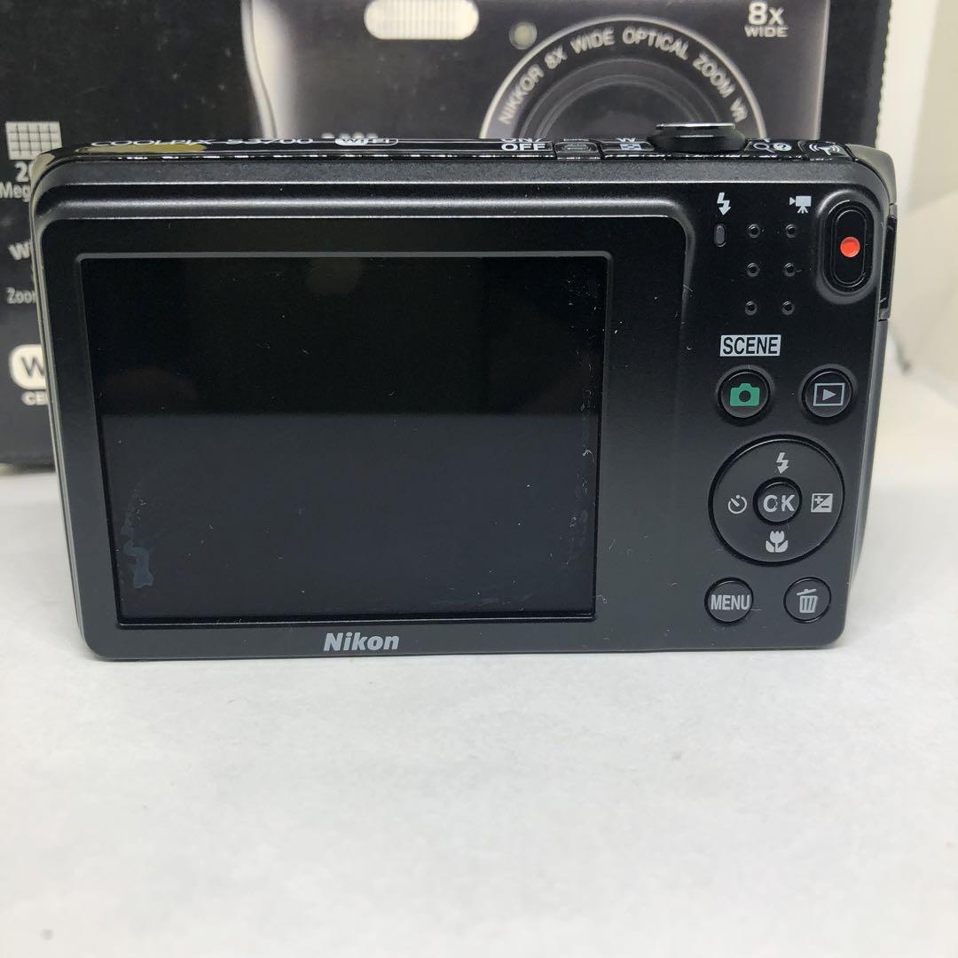 ニコン Nikon COOLPIX S3700 SD・充電器付！ すぐ使えます！