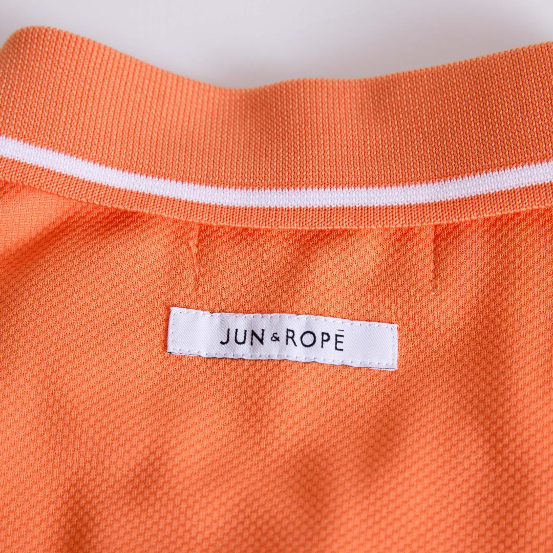 JUN &ROPE オレンジポロシャツ