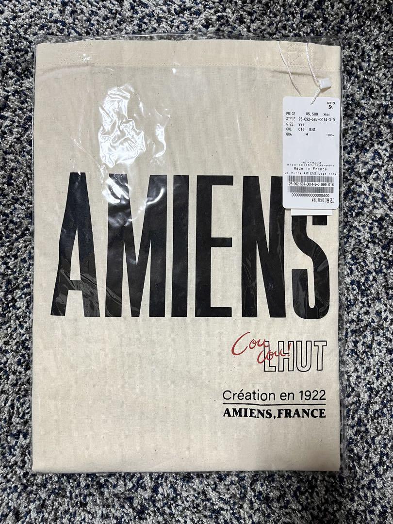 【La Hutte/ラ ユット】AMIENS Logo tote bag
