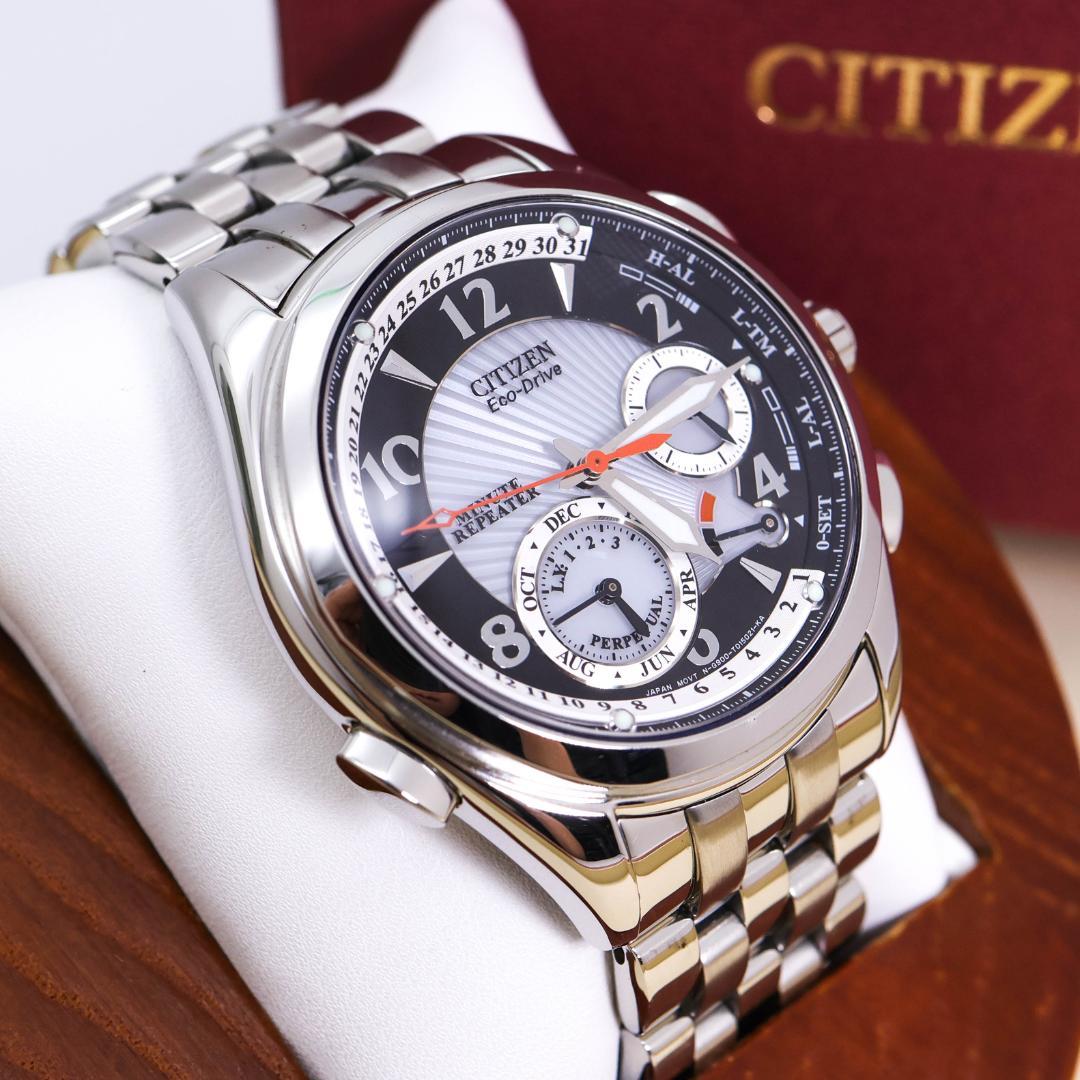 稼働 CITIZEN 腕時計 電波ソーラー ミニッツリピーター 1903Citizen