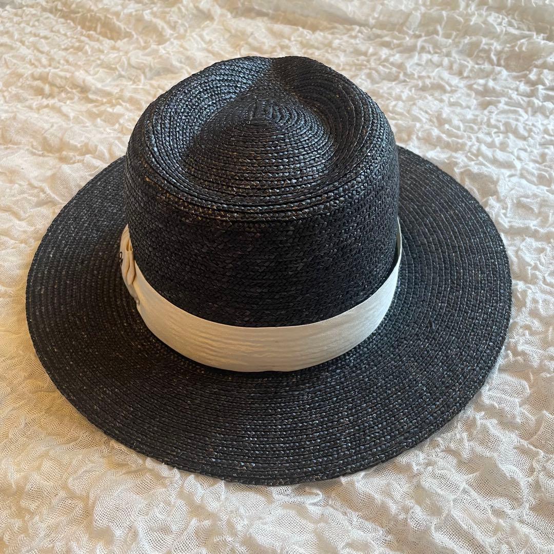 RUDE GALLERY ルードギャラリー　シルクサテンリボンストローハット