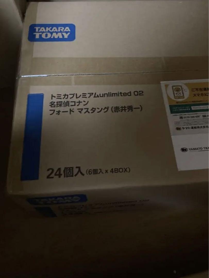 名探偵コナン トミカミニカー 赤 24台セット　トミカプレミアム　マスタング