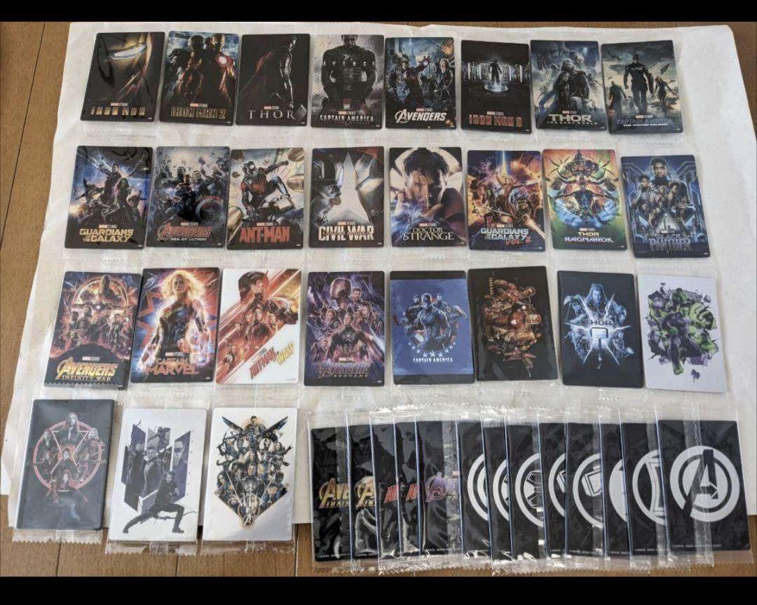 MARVEL ウエハース カード コンプリート コンプ マーベル アベンジャーズ