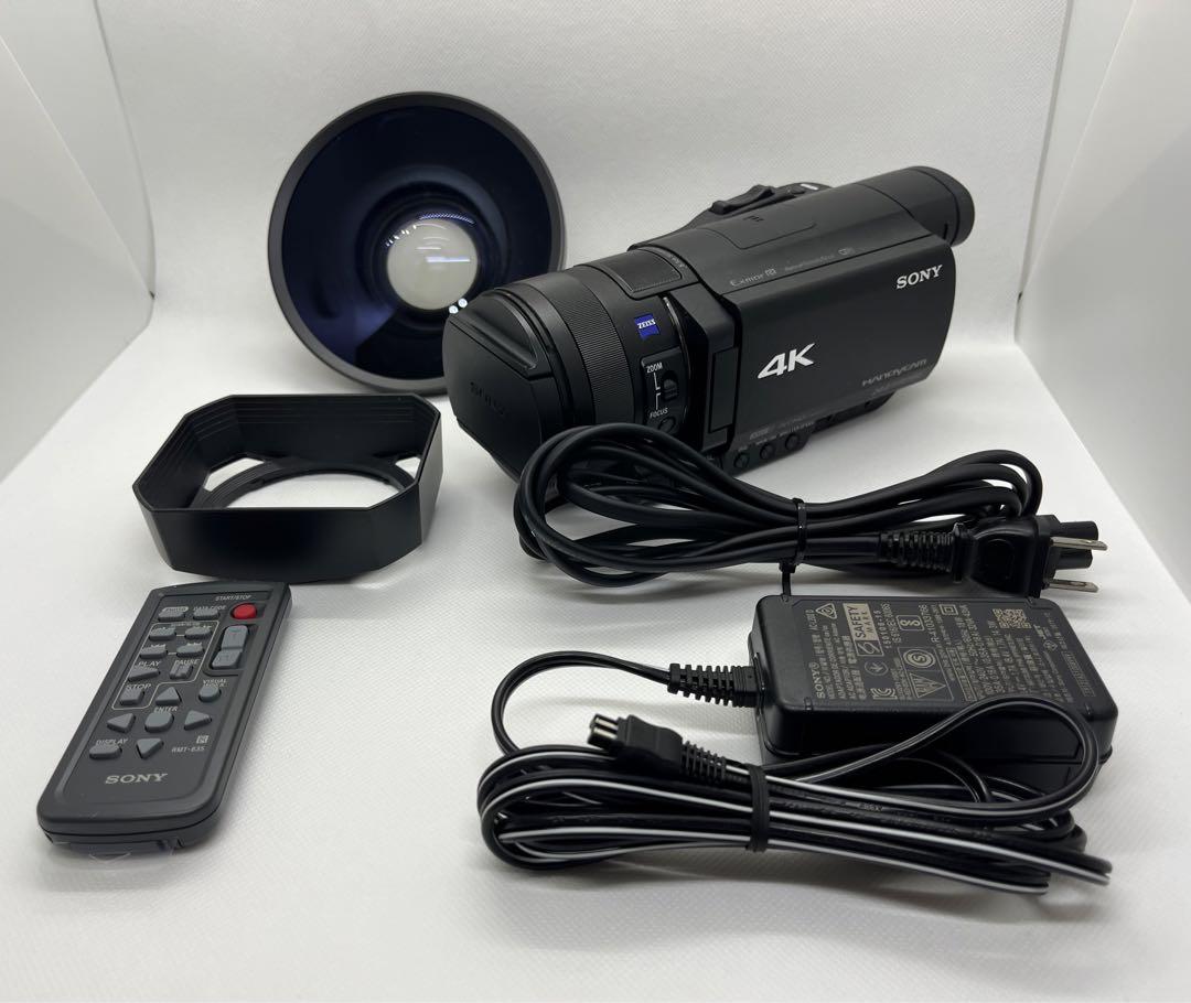 大幅値下げ‼️SONY FDR-AX100 + raynox HDP-5072EX