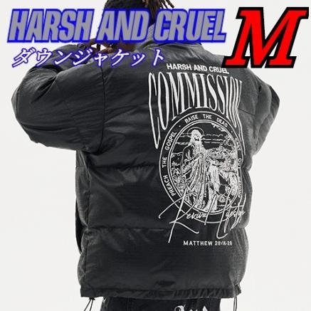 HARSH AND CRUEL ダウン ジャケット ダウンジャケット 黒 M 4ジャケット/アウター