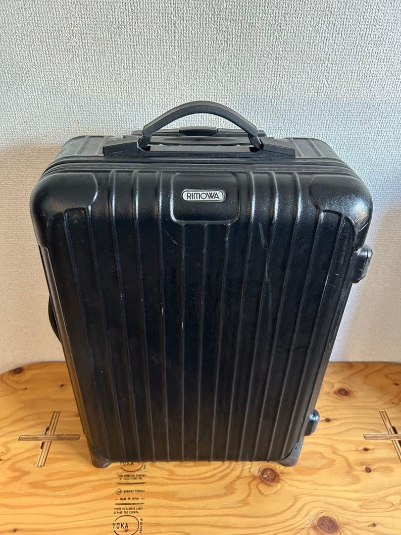 廃盤】リモワ サルサ 35L マットブラック 2輪 RIMOWA SALSA