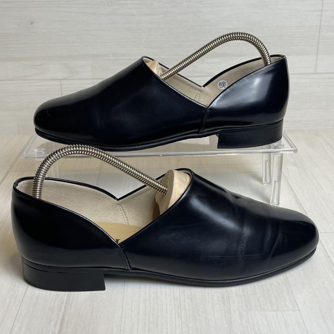 良品 HARUTA ハルタ spock スポック シューズ 25 黒 日本製