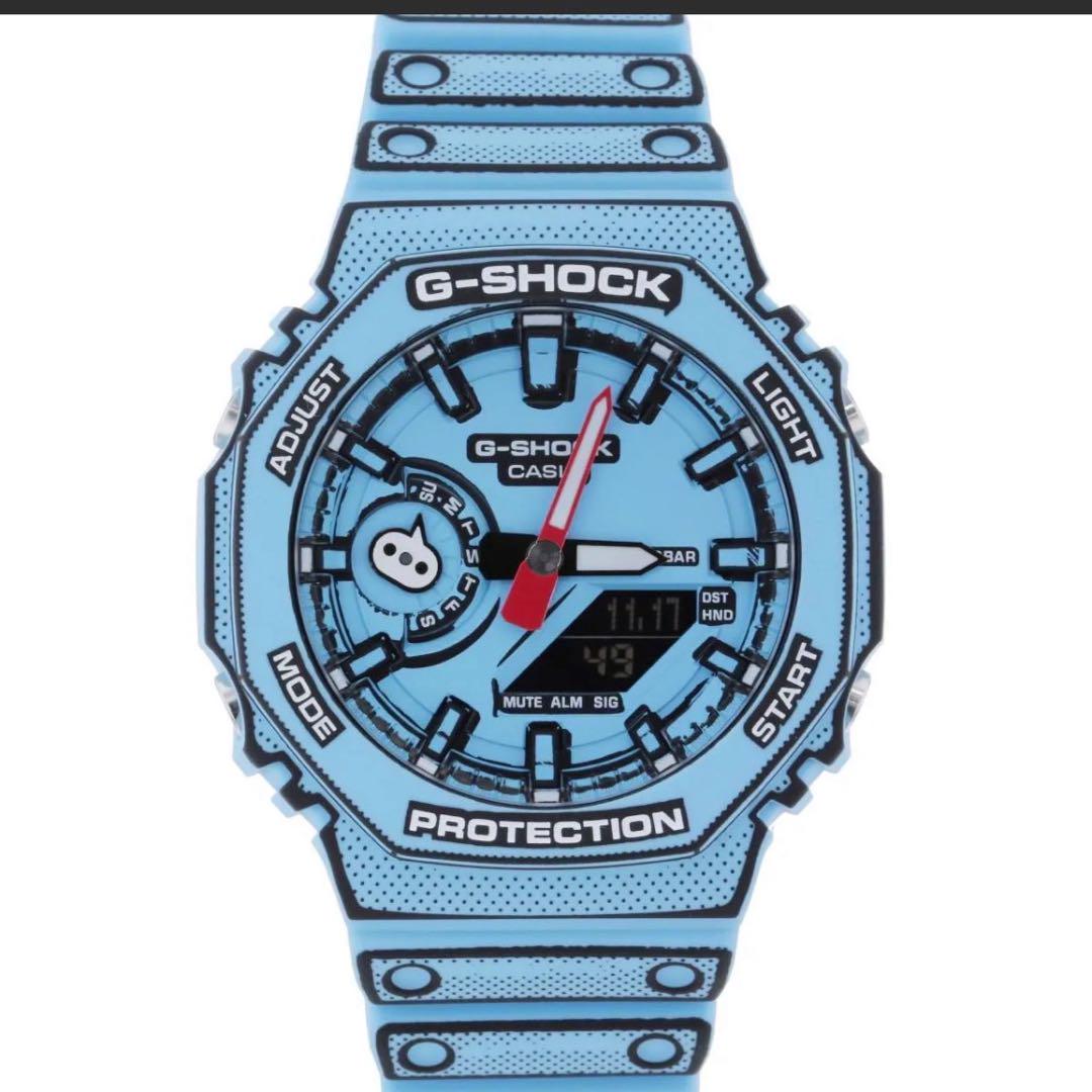 G-SHOCKカシオ 腕時計 マンガ GA-2100MNG クォーツ ブルー