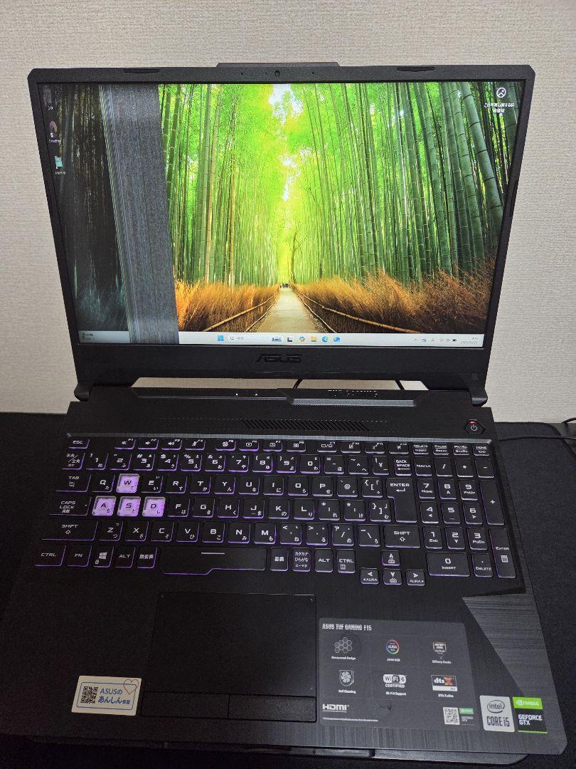 ASUS ゲーミングノートPC TUF GAMING F-15 FX506L