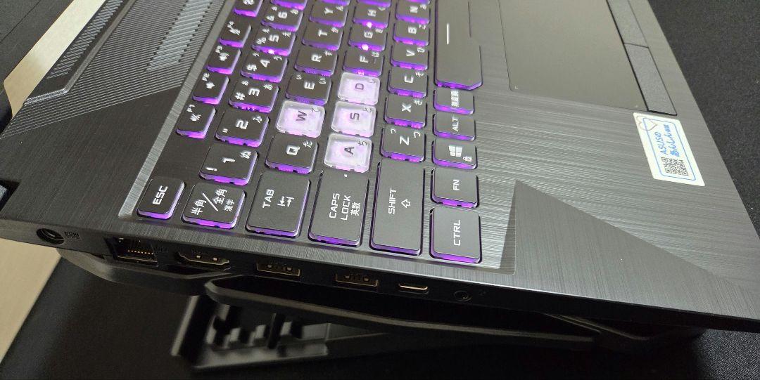 ASUS ゲーミングノートPC TUF GAMING F-15 FX506L