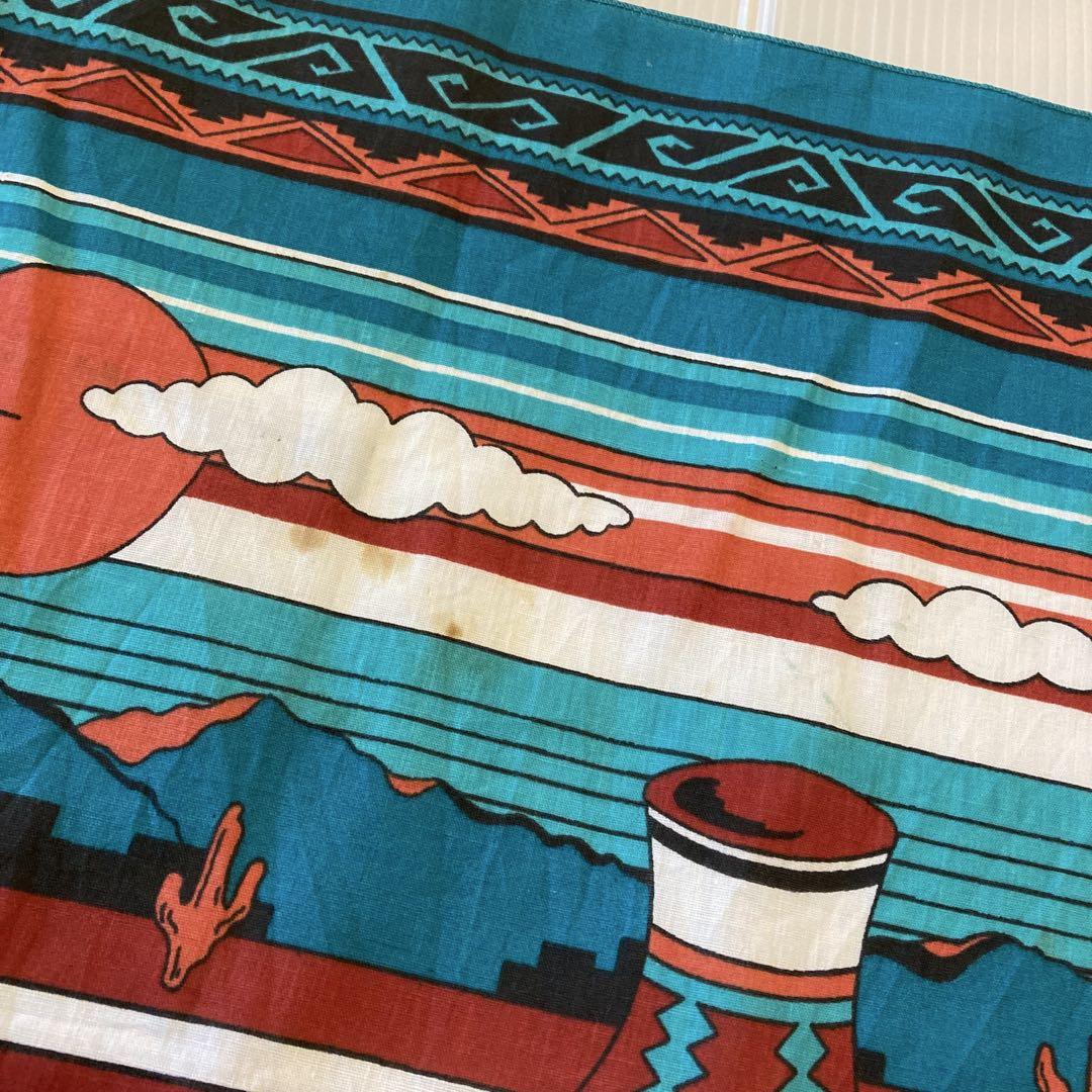まとめ売り 10枚 vintage ビンテージ バンダナ USA ネイティブ柄
