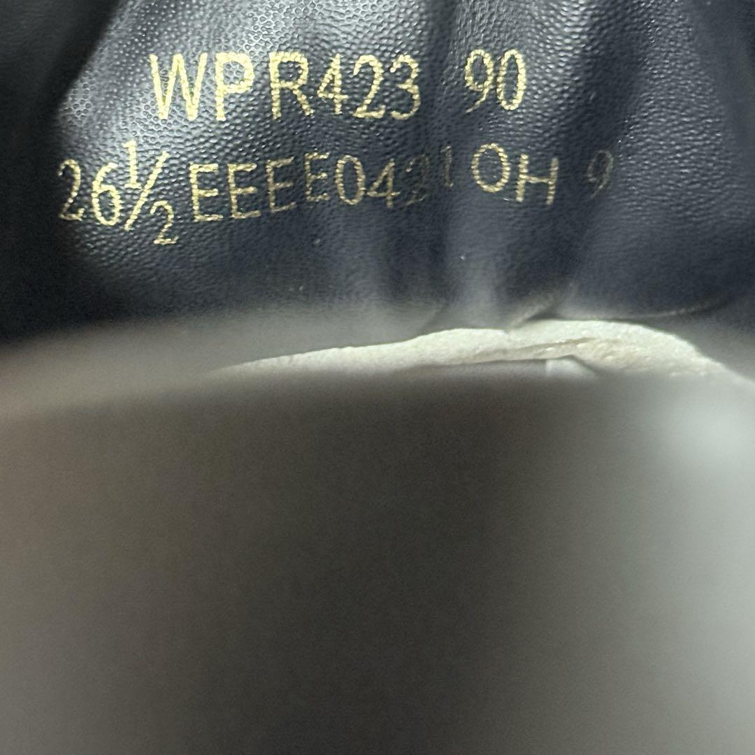未使用✨アシックス　ペダラ　ビジネスシューズ　ブラック　4E WPR423-90