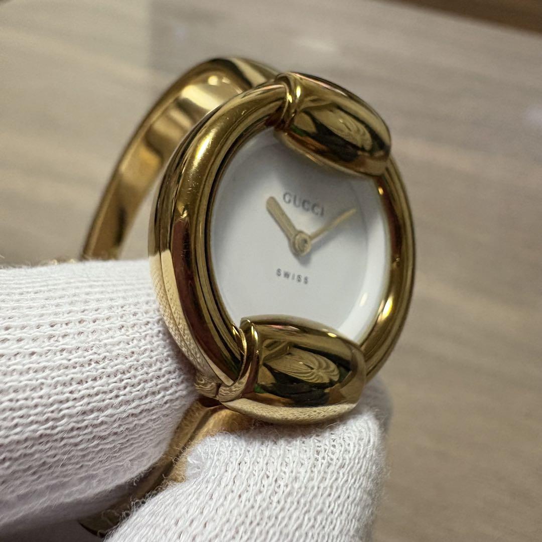 GUCCI 1400L ゴールド ステンレススチール 時計