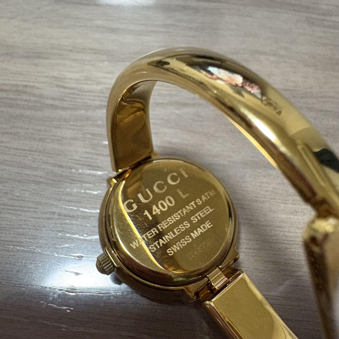 GUCCI 1400L ゴールド ステンレススチール 時計