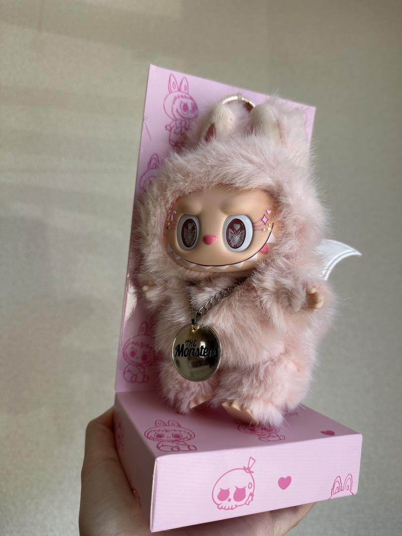 限定品ZIMOMO デビル ラブブ ジモモ ドラゴン 天使 ピンク ネックレス 限定品ZIMOMO デビル ラブブ ジモモ ドラゴン 天使 ピンク