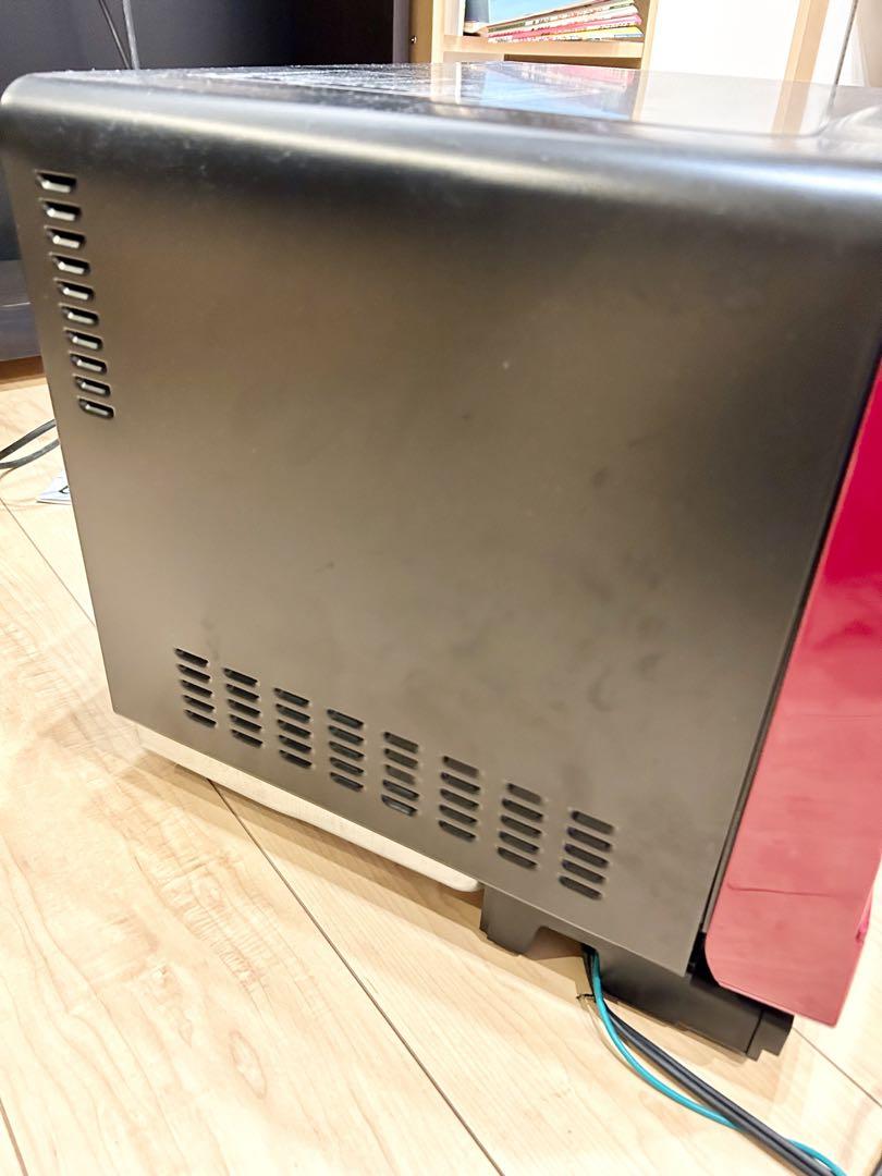 HITACHI オーブンレンジ 赤　ヘルシーシェフ