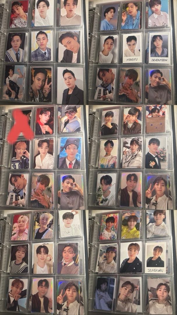 セブンティーンブロマイドカード