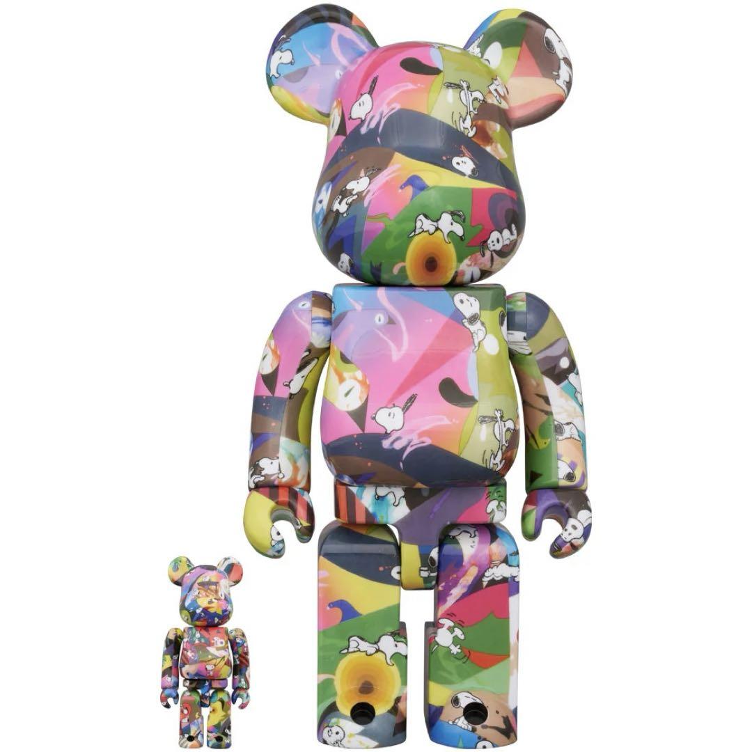 BE@RBRICK ベアブリック100% SERIES24　CUTE スヌーピー Medicom Bearbrick Series 40 Cute The Peanuts Snoopy Belle