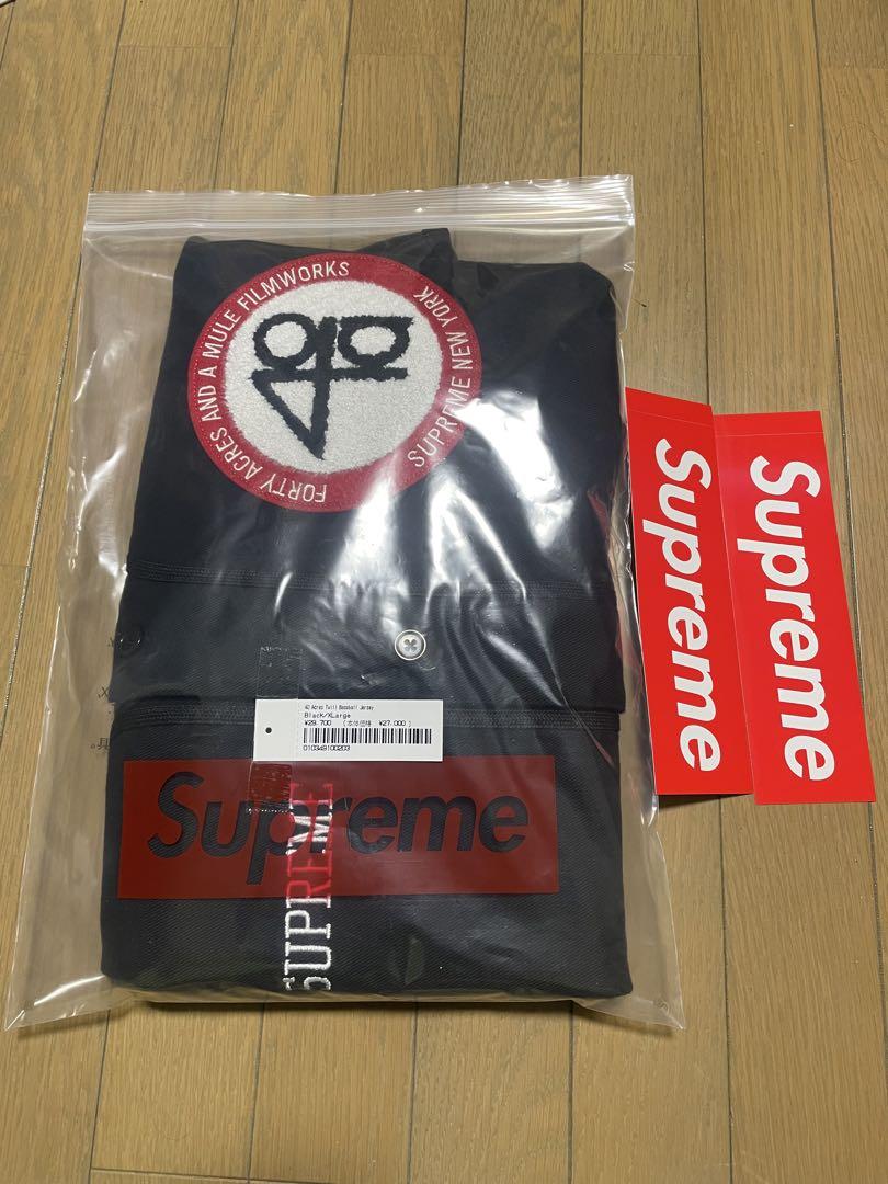 トップス Supreme x 40 Acres Twill Baseball Jersey